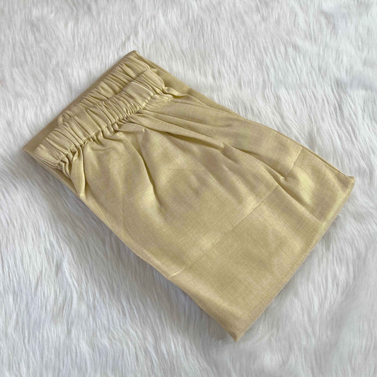 Women's Off White Tissue Pant