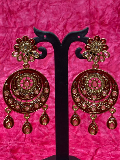 meena kari antique earring