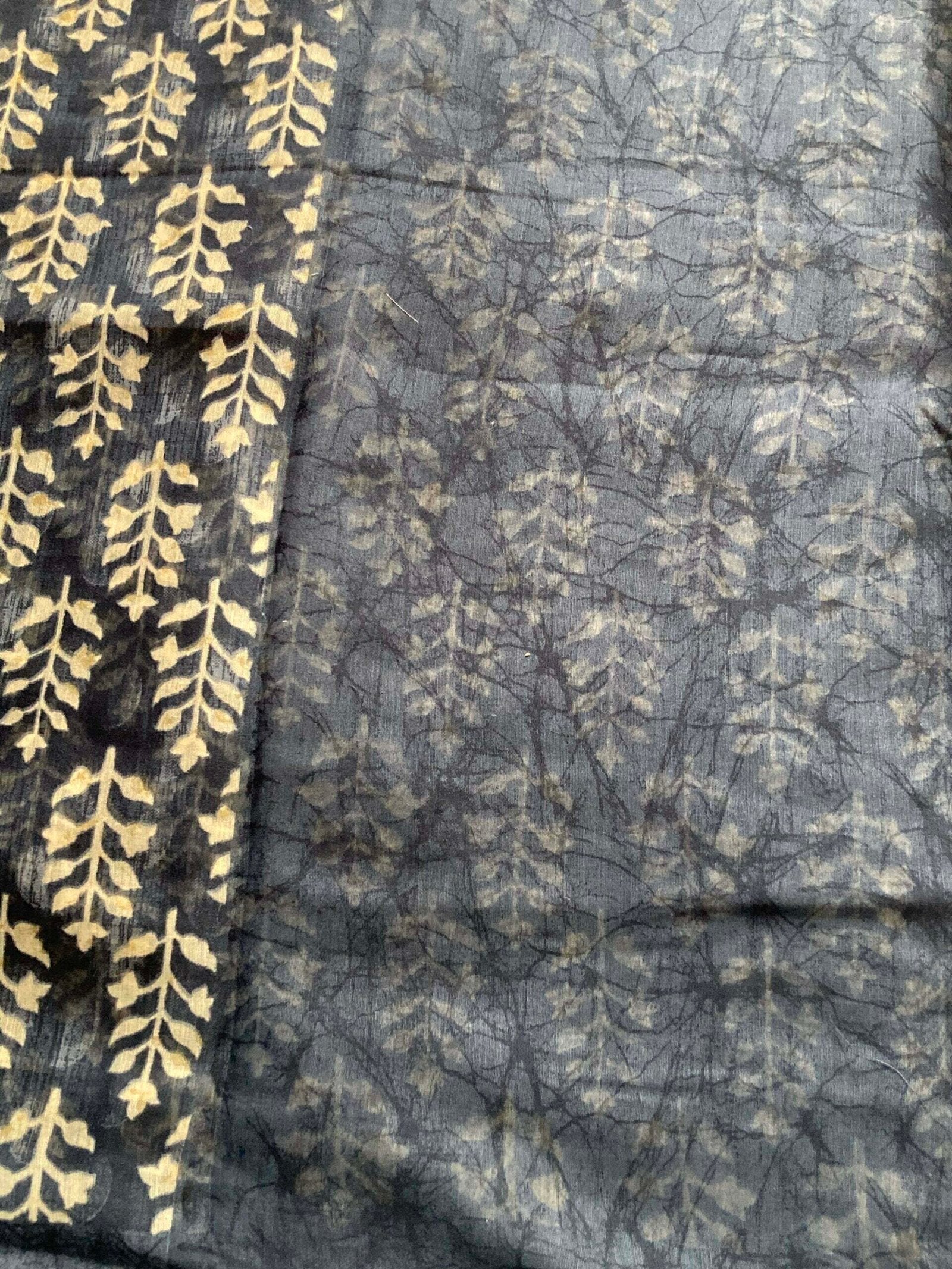 Linen Satin Printed Saree